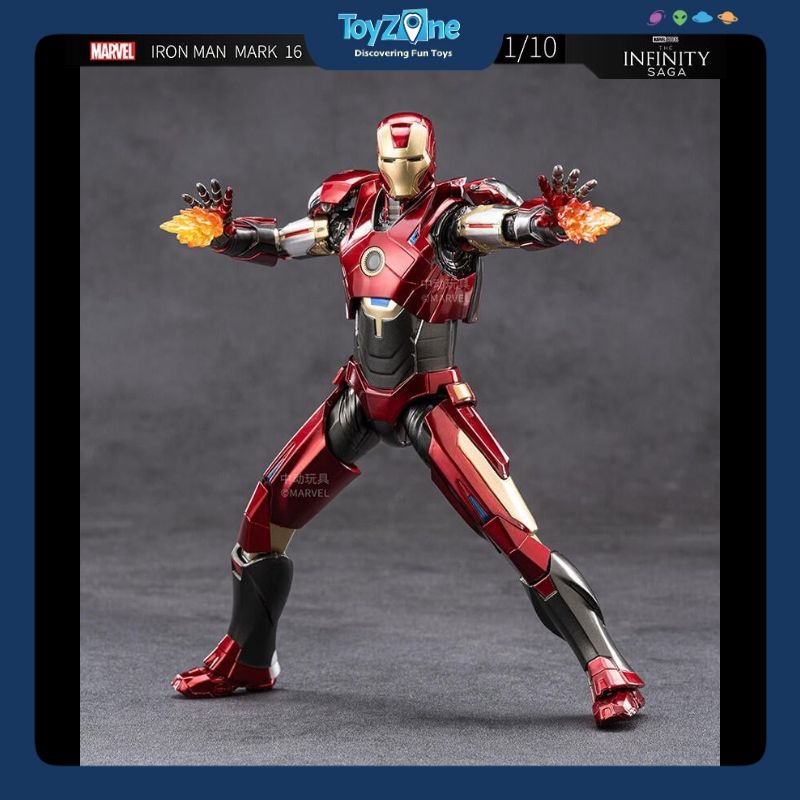 Mô hình Iron Man Mark 16 ( MK16 ) 1:10 ZDTOYS