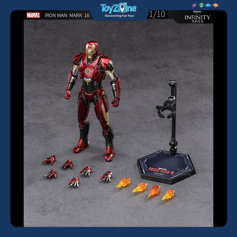 Mô hình Iron Man Mark 16 ( MK16 ) 1:10 ZDTOYS