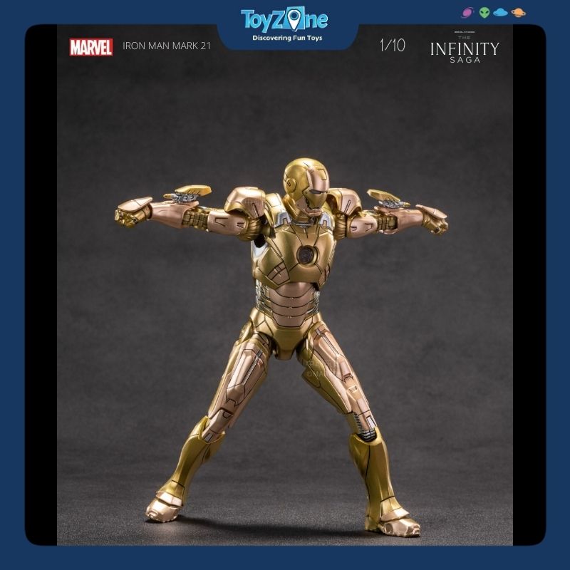  Mô hình Iron Man Mark 21 ( MK21 ) Midas 1:10 ZD TOYS 