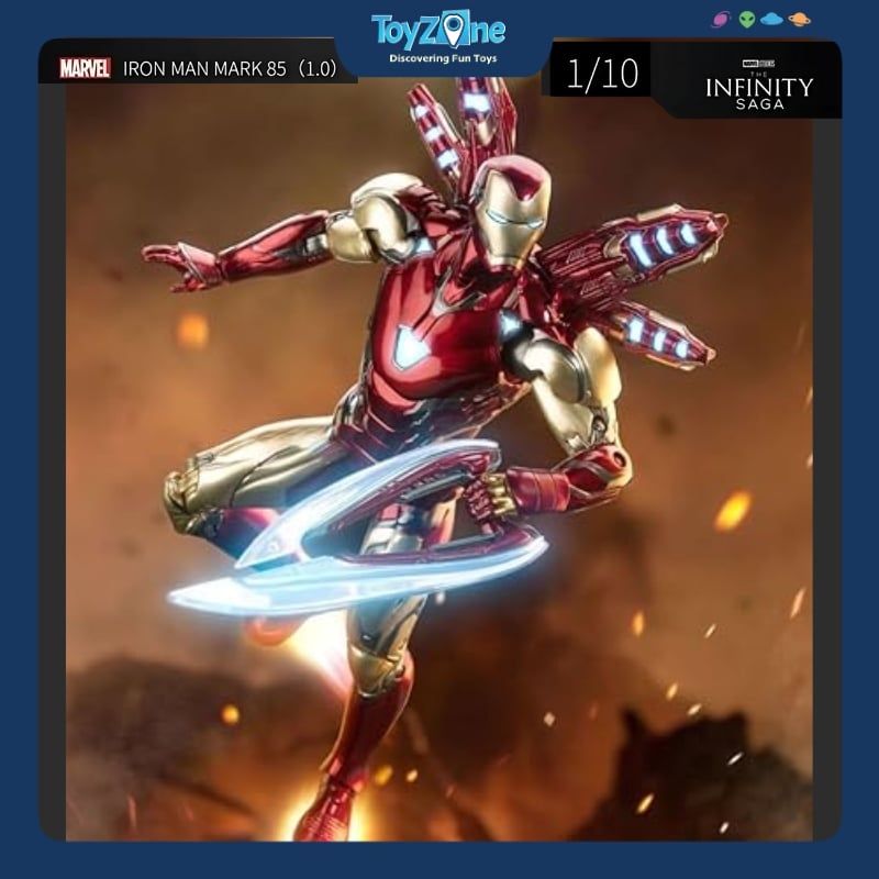Mô hình Iron Man Mark 85 ( MK85 ) 1:10 ZD Toys