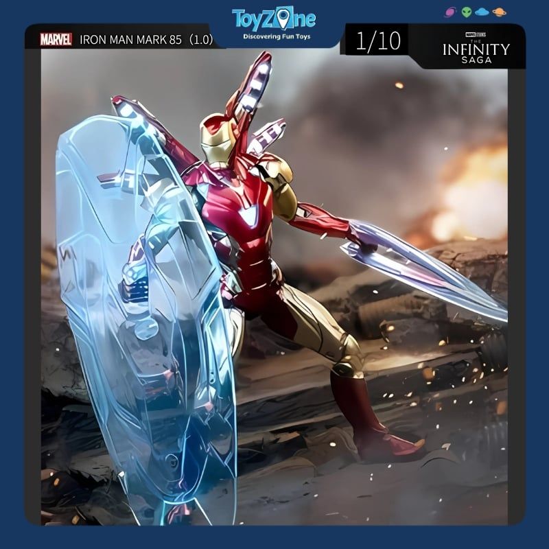 Mô hình Iron Man Mark 85 ( MK85 ) 1:10 ZD Toys