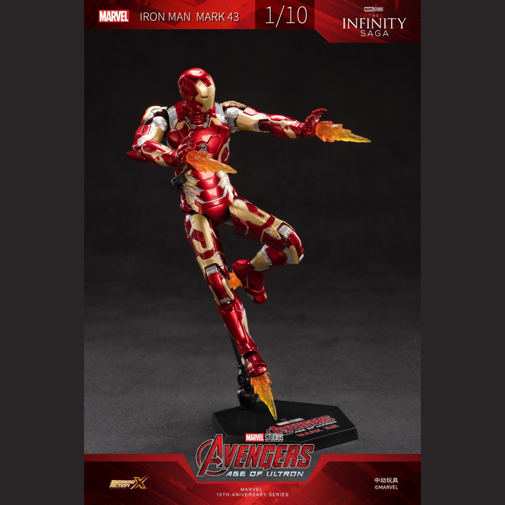 Mô hình Iron Man Mark 43 1:10 ZDToys 