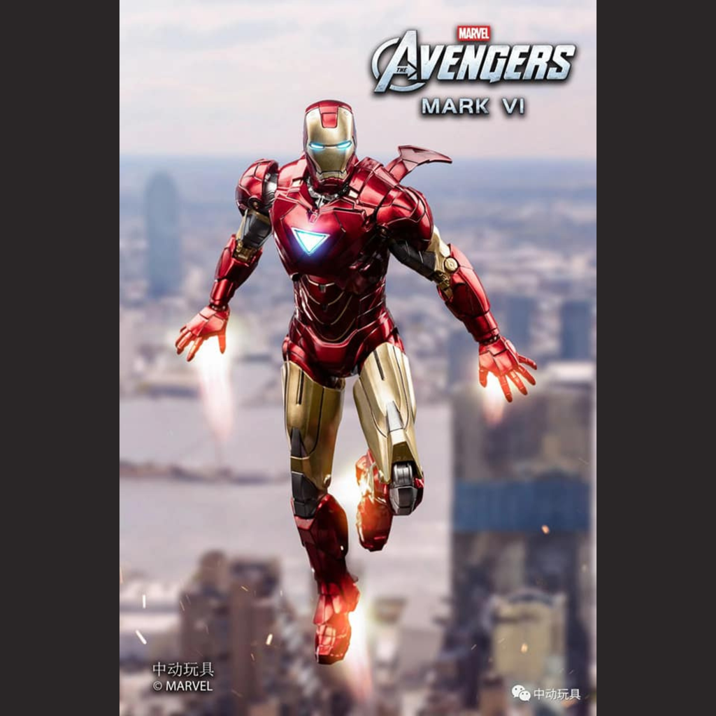 Mô hình Iron Man Mark 6 1:10 ZDToys