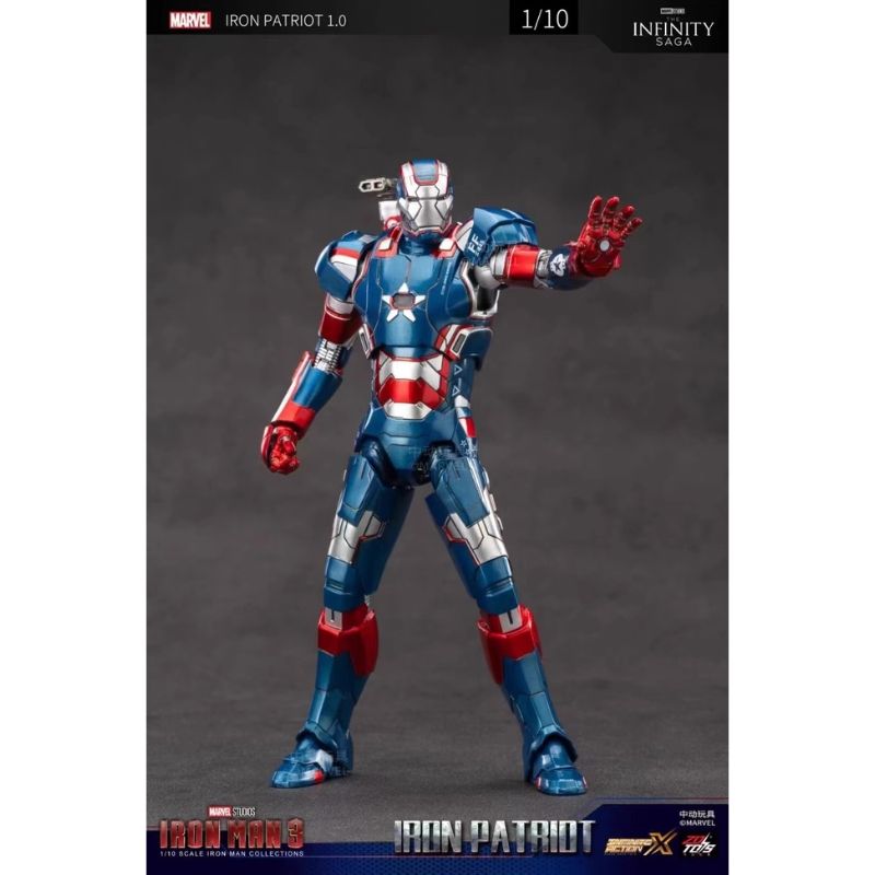  Mô hình Iron Patriot 1.0 1:10 ZDToys 