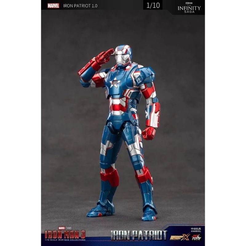  Mô hình Iron Patriot 1.0 1:10 ZDToys 