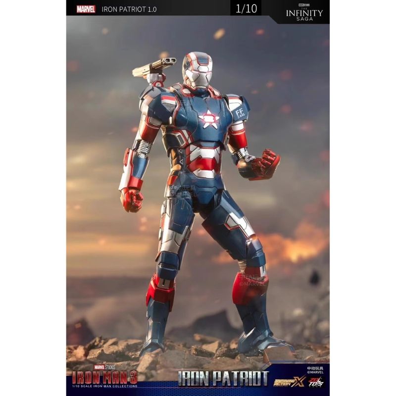  Mô hình Iron Patriot 1.0 1:10 ZDToys 