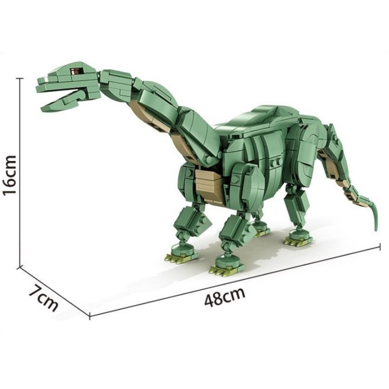  Mô hình đồ chơi lắp ráp Khủng Long Cổ Đại Panlos Brick 