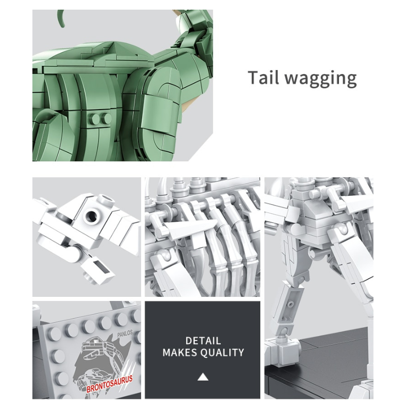  Mô hình đồ chơi lắp ráp Khủng Long Cổ Đại Panlos Brick 