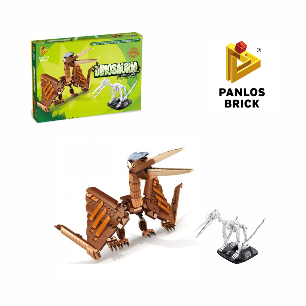  Mô hình đồ chơi lắp ráp Khủng Long Cổ Đại Panlos Brick 