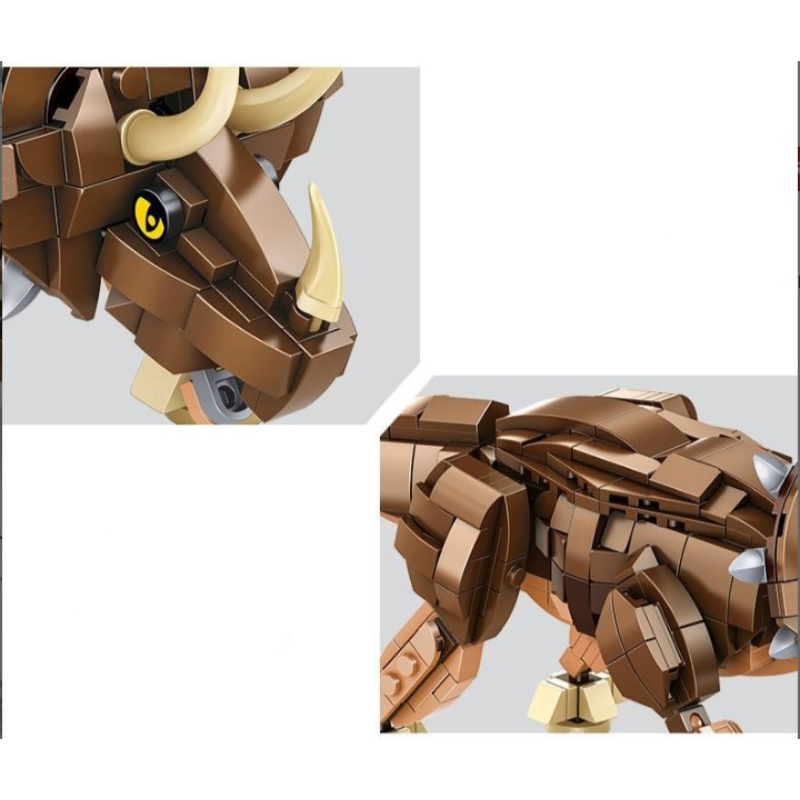  Mô hình đồ chơi lắp ráp Khủng Long Cổ Đại Panlos Brick 