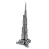 Mô hình kim loại lắp ráp 3D Burj Khalifa (Silver) - Metal Mosaic MP887