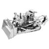  Mô hình kim loại lắp ráp 3D Caterpillar Dozer (Xe Ủi) (Silver) - Piecefun MP536 