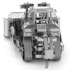  Mô hình kim loại lắp ráp 3D Caterpillar Dozer (Xe Ủi) (Silver) - Piecefun MP536 
