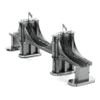 Mô hình cầu Brooklyn Bridge lắp ráp kim loại 3D – Metal Mosaic MP893