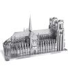  Mô hình nhà thờ Đức Bà Paris Notre Dame De Paris lắp ráp kim loại 3D – Metal Mosaic MP696 