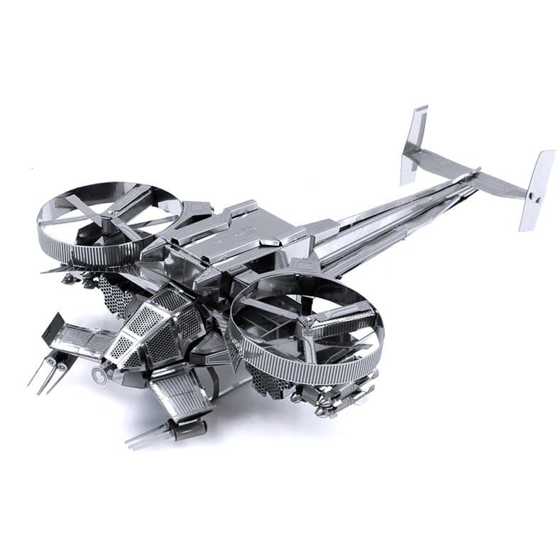  Mô hình kim loại lắp ráp 3D Phi Thuyền AT-99 Gunship Avatar (Silver) – Microworld MP479 