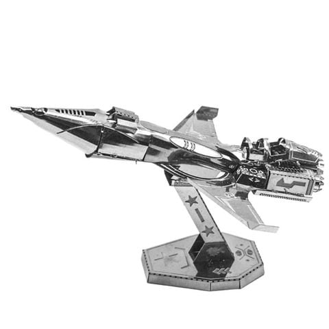Mô hình kim loại lắp ráp 3D Tiêm Kích Cyclone (Silver) - Metal Mosaic MP660