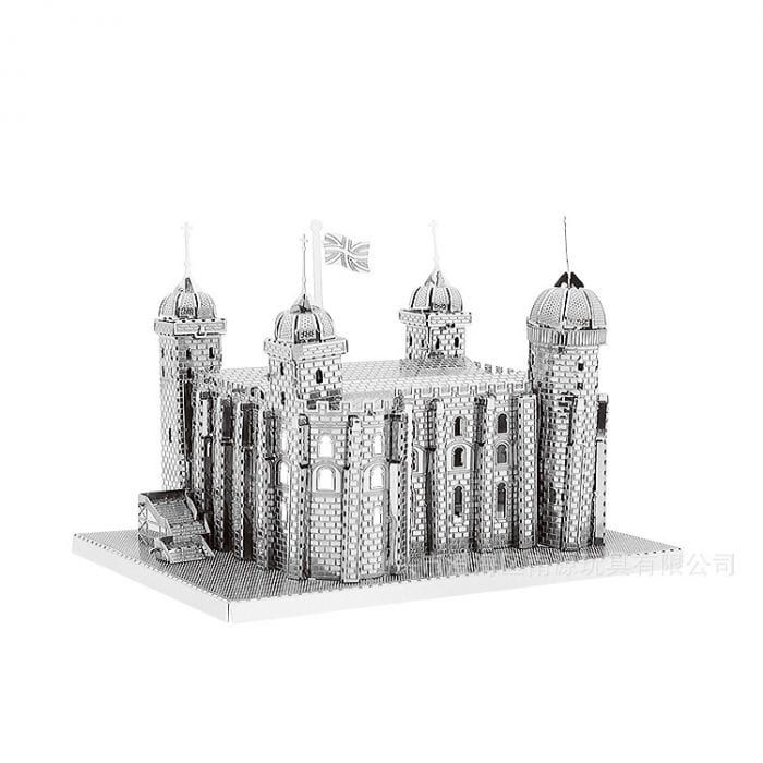  Mô hình Tháp Luân Đôn Tower Of London lắp ráp kim loại 3D – Metal Works MP241 