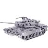  Mô hình kim loại lắp ráp 3D Xe Tăng T-90A (Silver) – Piececool MP100 