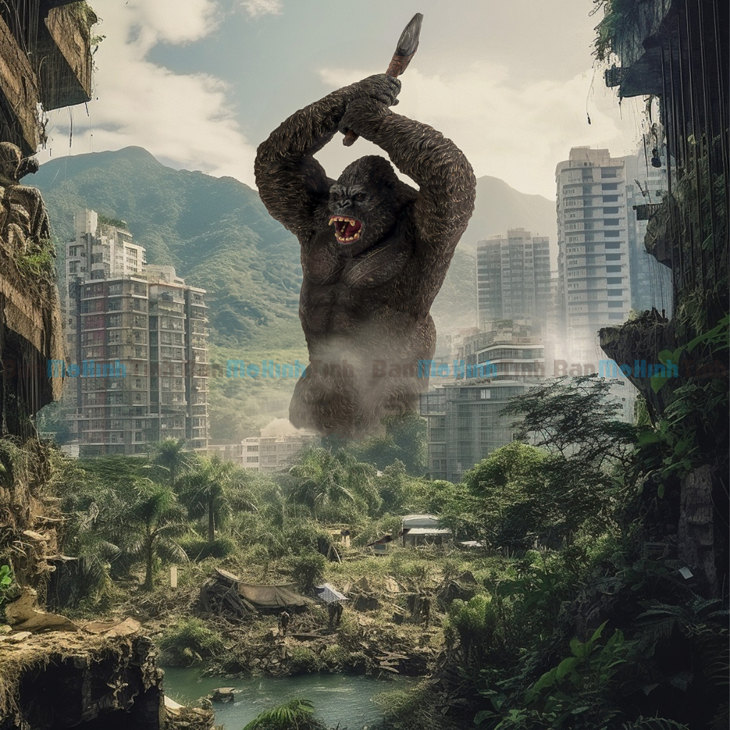 Mô hình đồ chơi nhân vật Gorilla phim King Kong độc đáo  HolCim  Kênh  Xây Dựng Và Nội Thất