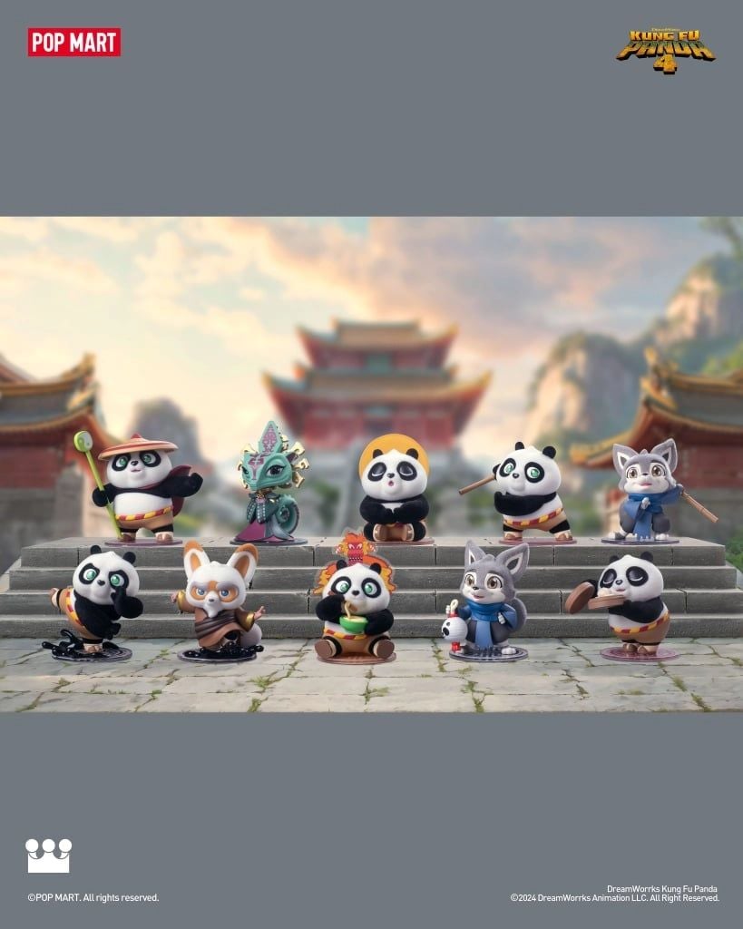  Mô hình đồ chơi Blind box Universal Kung Fu Panda - POP MART 