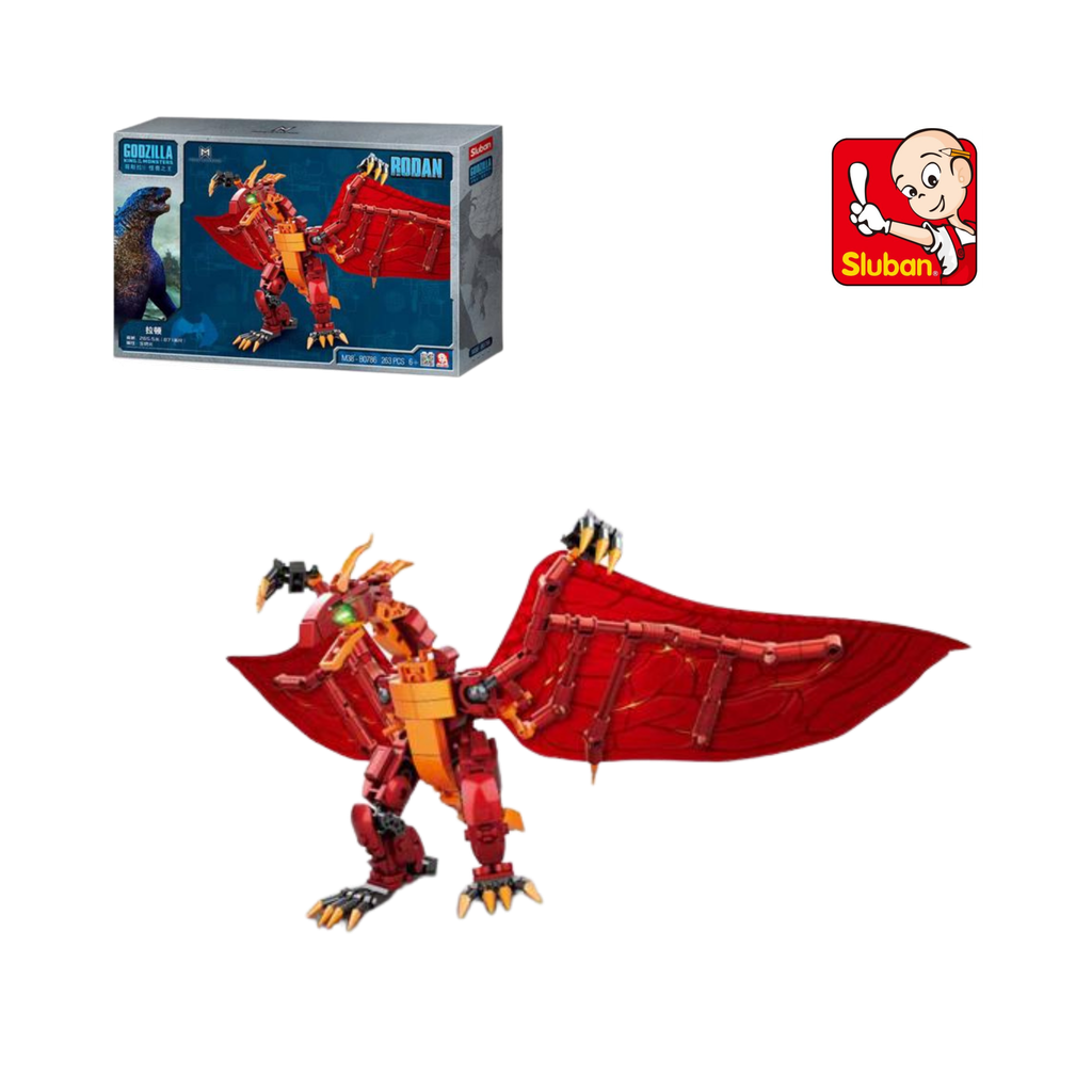 Mô hình lắp ráp Non Lego MonsterVerse (Vũ Trụ Quái Vật) Sluban