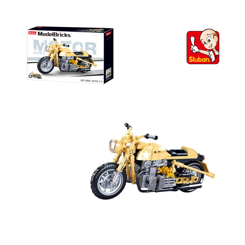 Đồ chơi lắp ráp mô hình Moto ModelBricks SLUBAN