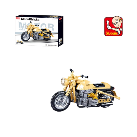 Đồ chơi lắp ráp mô hình Moto ModelBricks SLUBAN