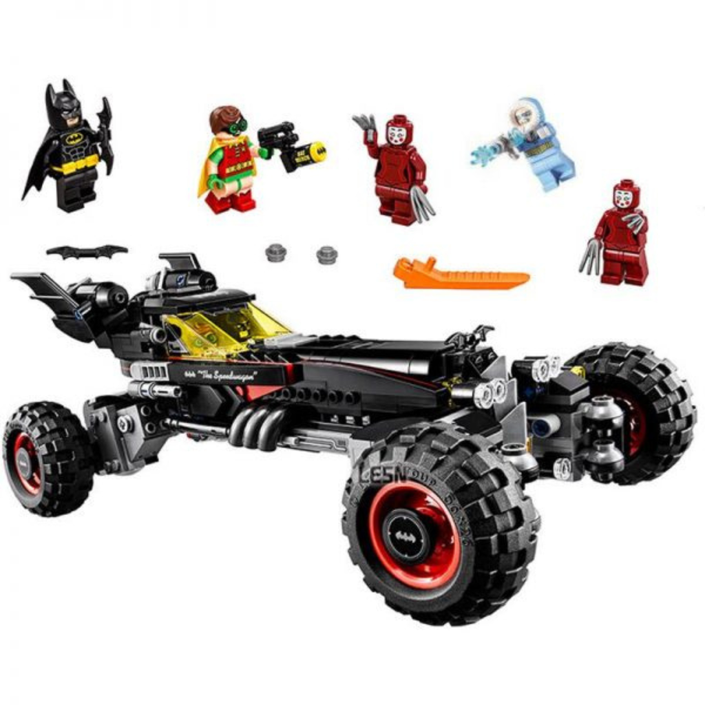 Bộ đồ chơi lắp ráp mô hình xe Batman DECOOL
