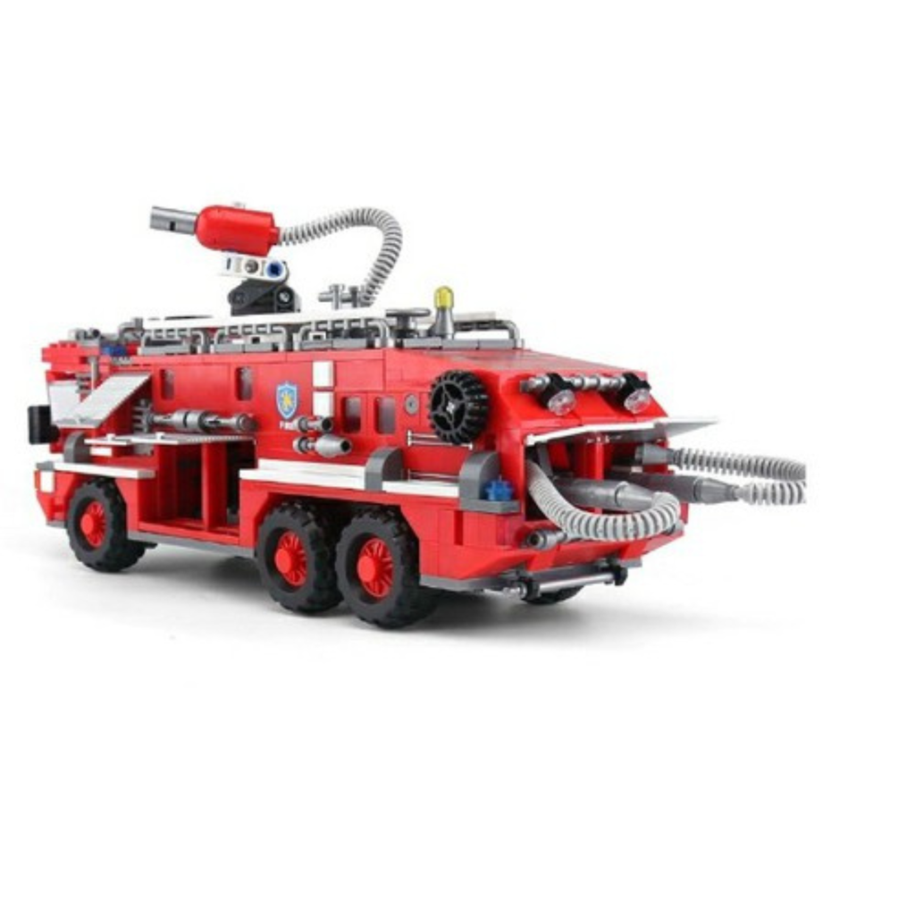 Bộ đồ chơi lắp ráp mô hình Xe Cứu Hỏa Fire Fighting XINGBAO