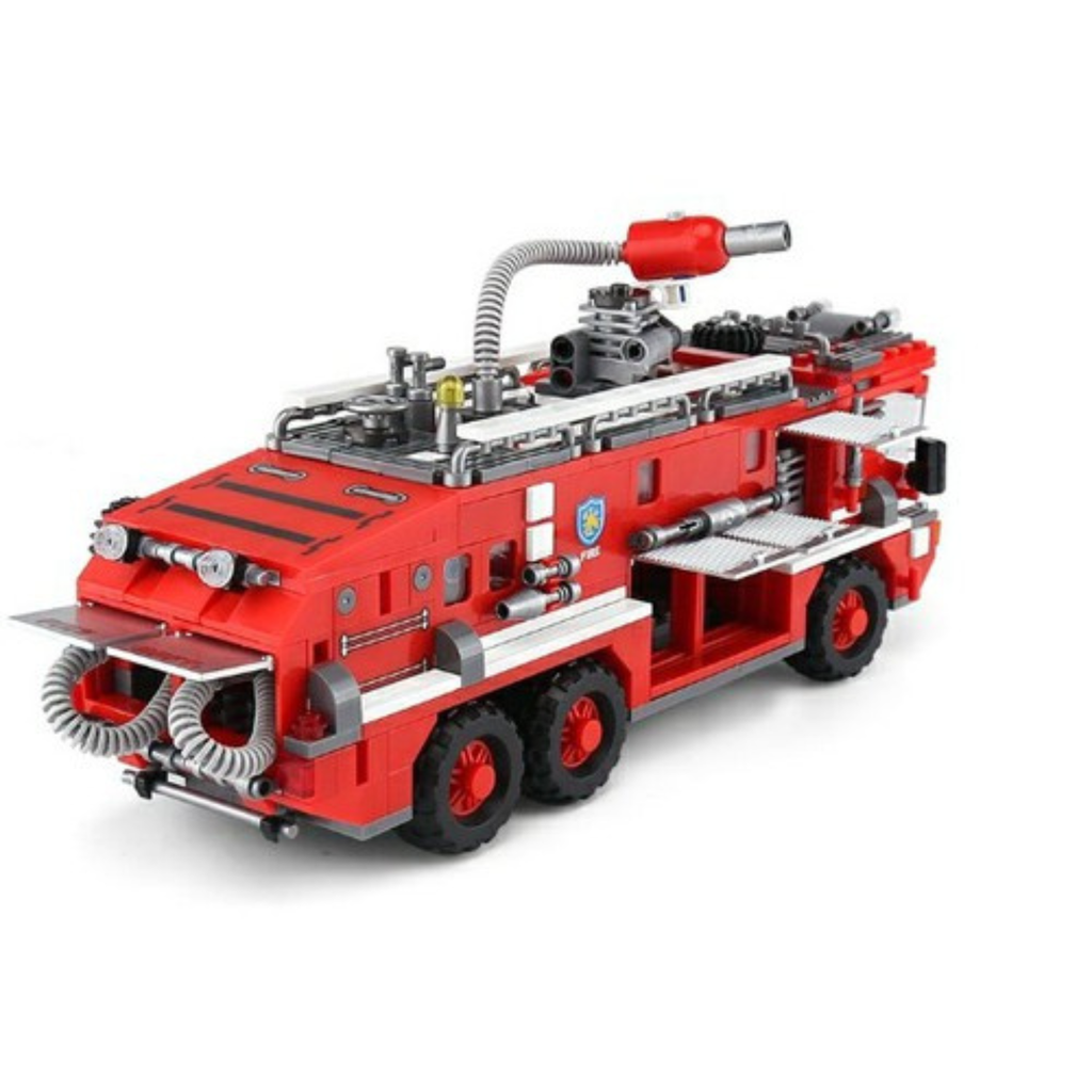 Bộ đồ chơi lắp ráp mô hình Xe Cứu Hỏa Fire Fighting XINGBAO