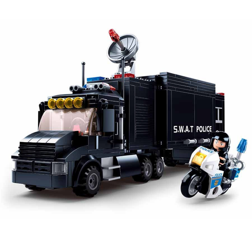 Bộ đồ chơi lắp ráp mô hình Cảnh Sát Sluban