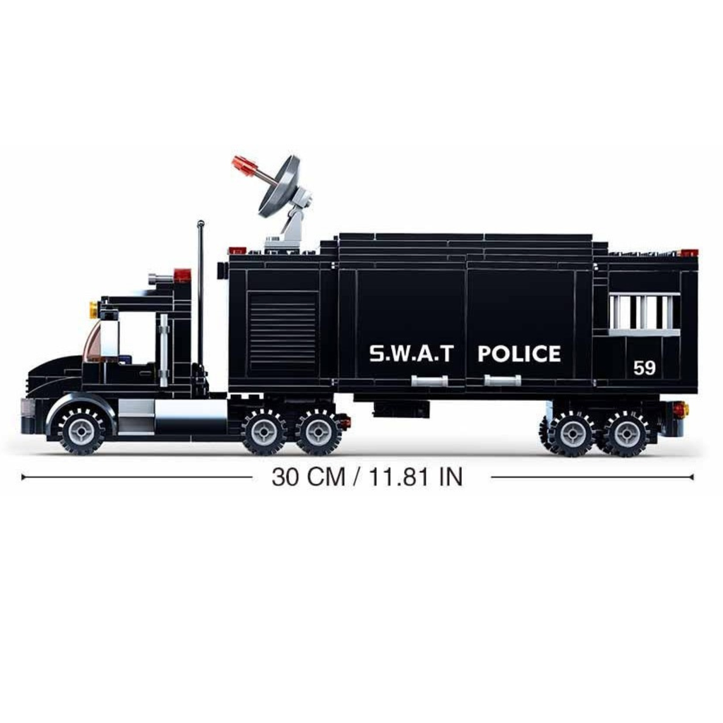 Bộ đồ chơi lắp ráp mô hình Cảnh Sát Sluban