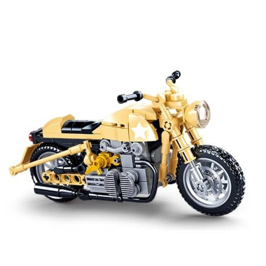 Đồ chơi lắp ráp mô hình Moto ModelBricks SLUBAN
