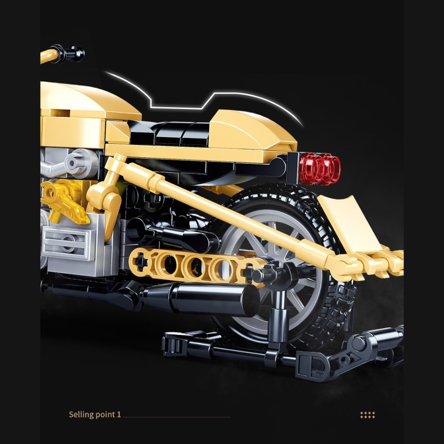 Đồ chơi lắp ráp mô hình Moto ModelBricks SLUBAN
