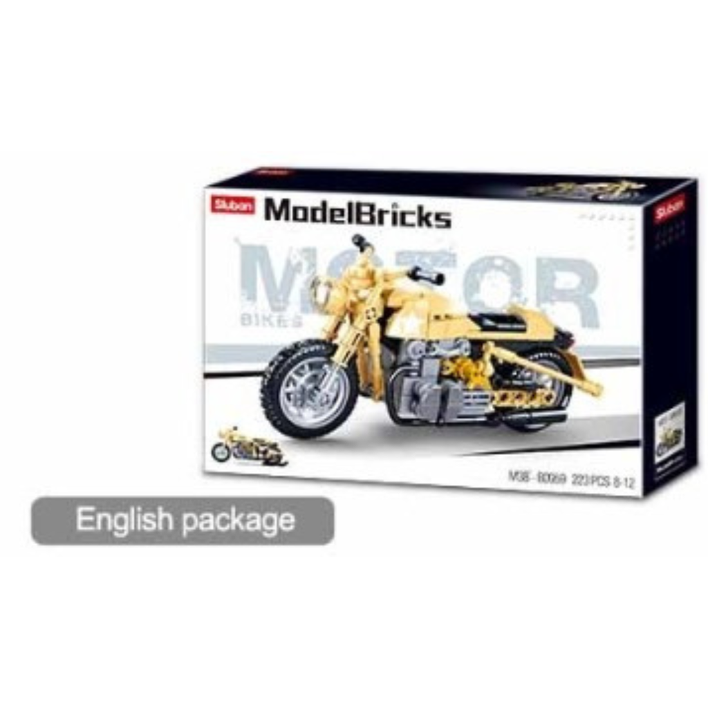 Đồ chơi lắp ráp mô hình Moto ModelBricks SLUBAN
