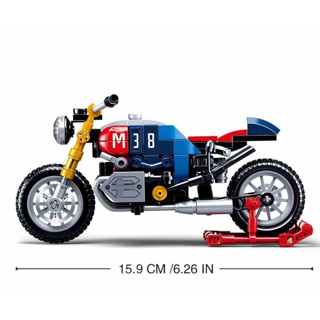 Đồ chơi lắp ráp mô hình Moto ModelBricks SLUBAN