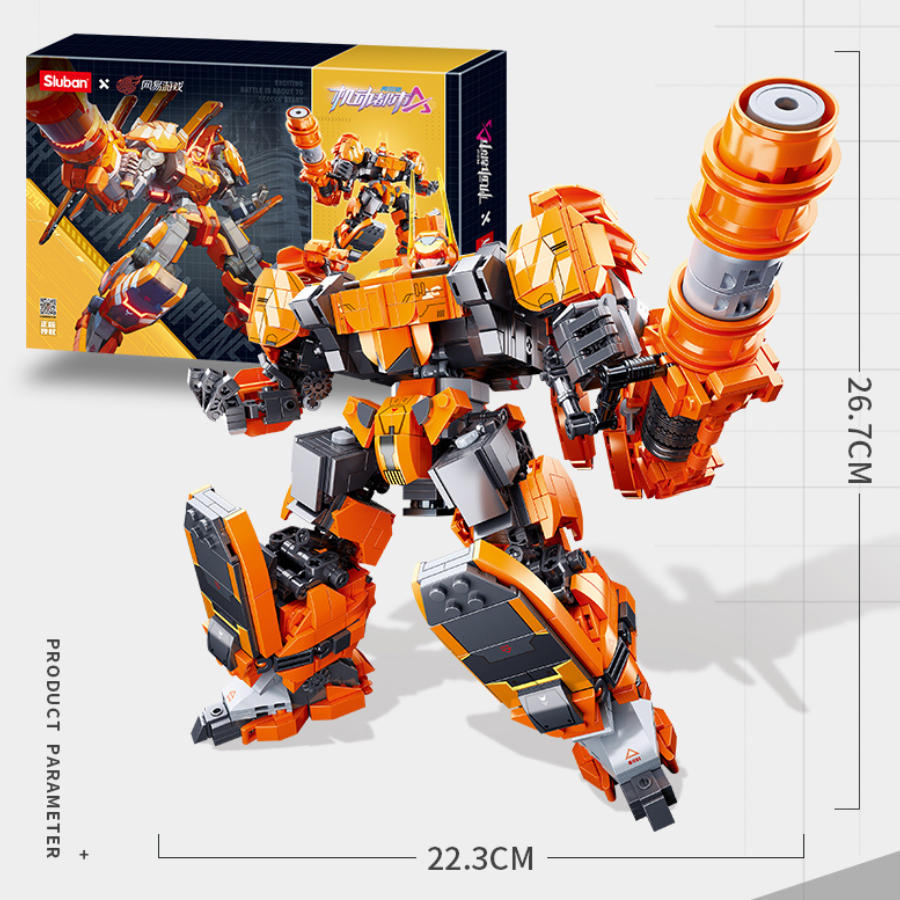 Bộ đồ chơi lắp ráp mô hình Robot Gundam SLUBAN