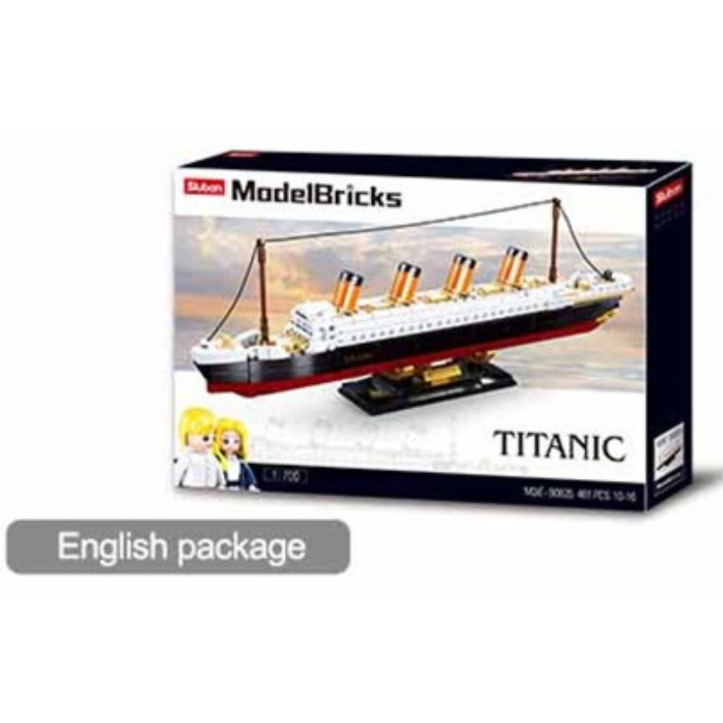 Bộ đồ chơi lắp ráp mô hình Tàu Du Lịch Titanic SLUBAN