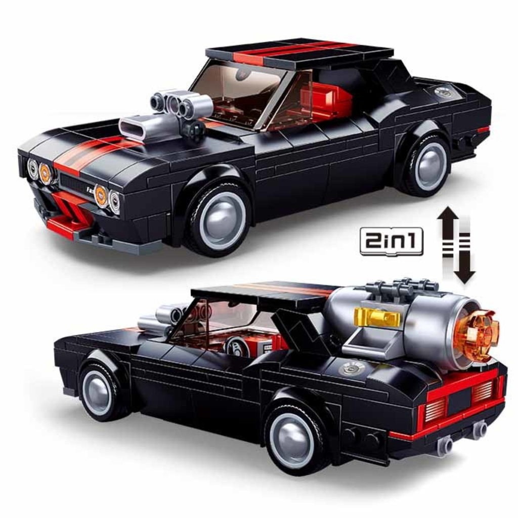 Bộ đồ chơi lắp ráp mô hình Xe Đua 2in1 ModelBricks SLUBAN