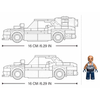 Bộ đồ chơi lắp ráp mô hình Xe Đua 2in1 ModelBricks SLUBAN