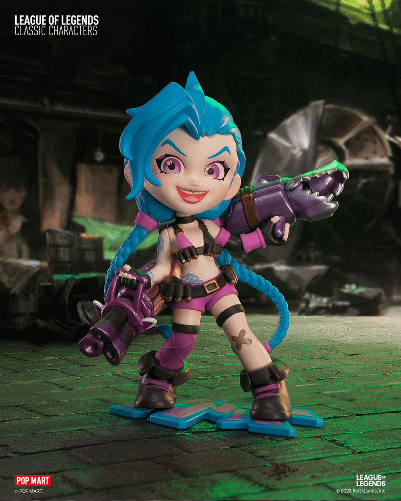 Mô hình đồ chơi Blind box League of Legends (Liên Minh Huyền Thoại)  POP MART