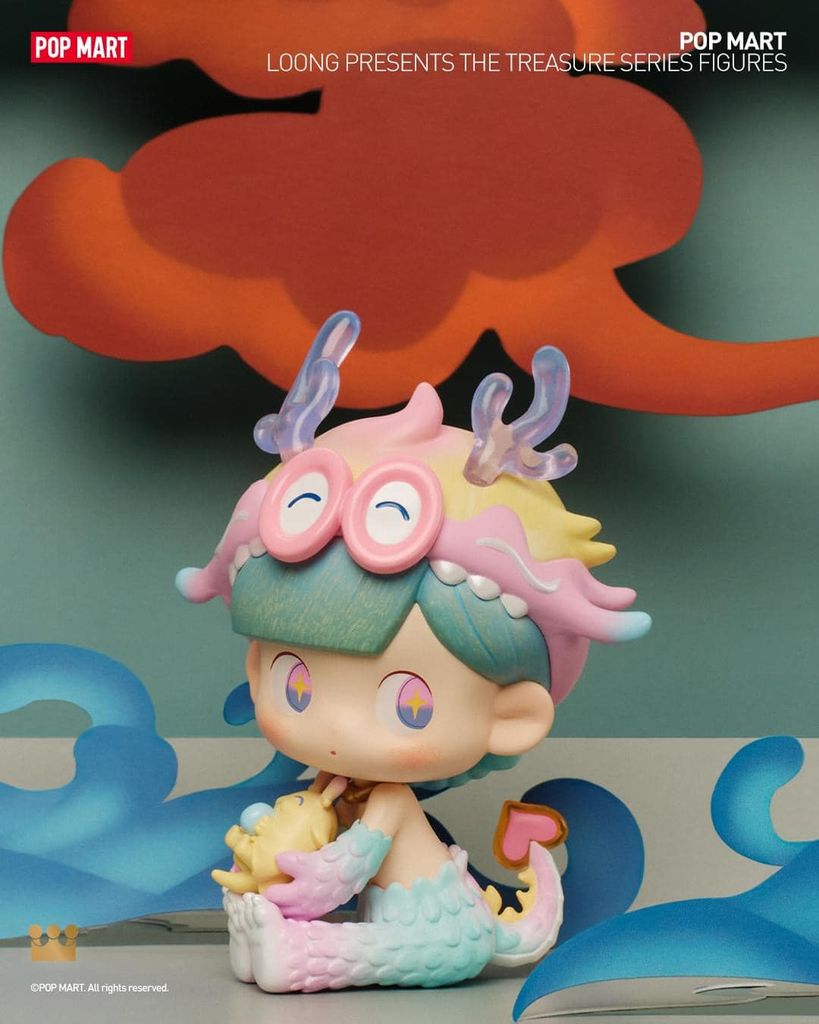  Mô hình đồ chơi Blind box Loong Presents The Treasure - POP MART 