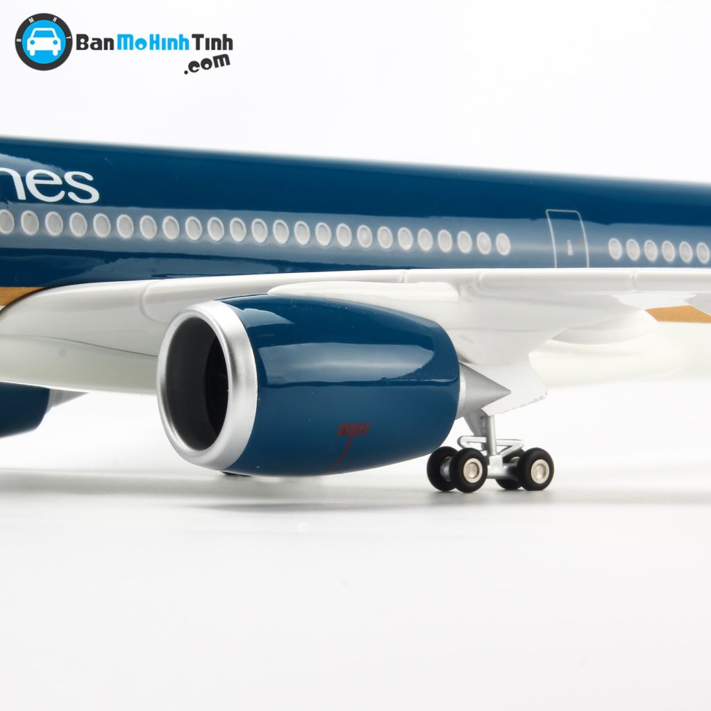 Mô hình máy bay Vietnam Airlines 47cm lắp ráp có đèn Everfly ...