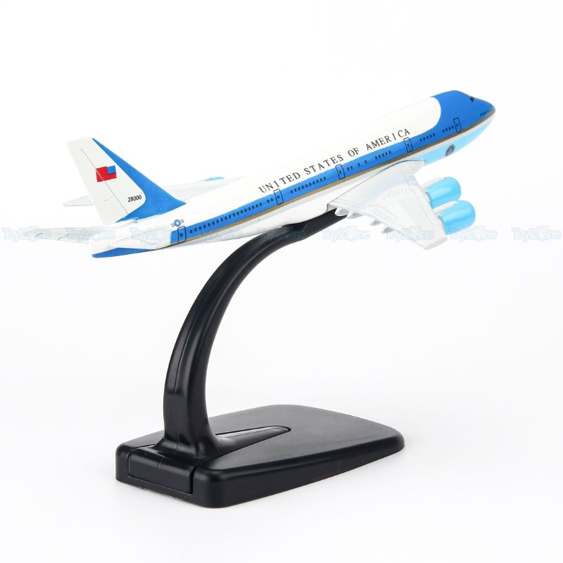 Mô hình máy bay Air Force One Boeing B747 16cm Everfly V&G17