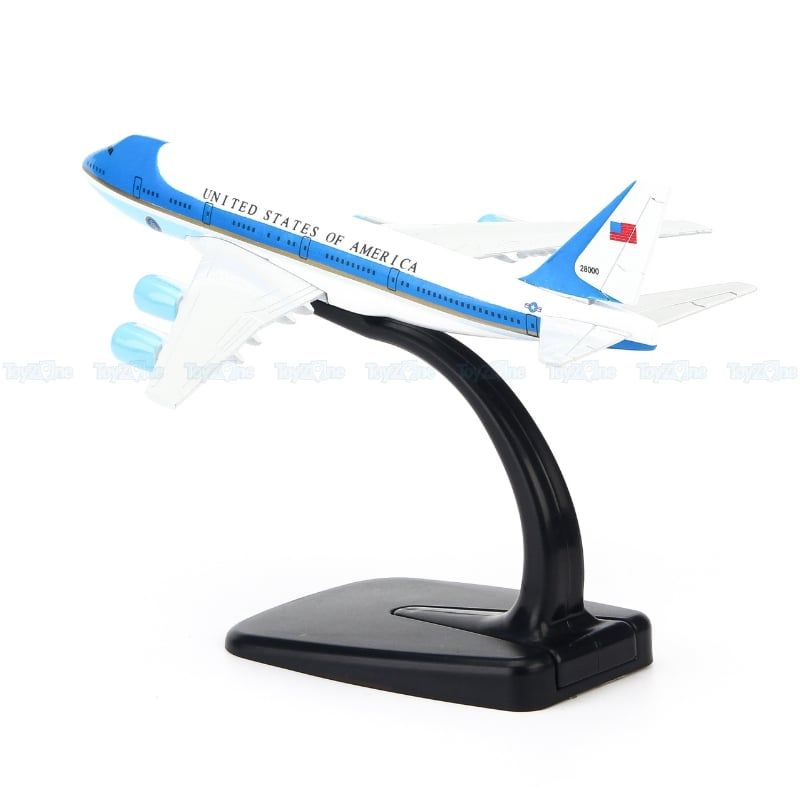 Mô hình máy bay Air Force One Boeing B747 16cm Everfly V&G17