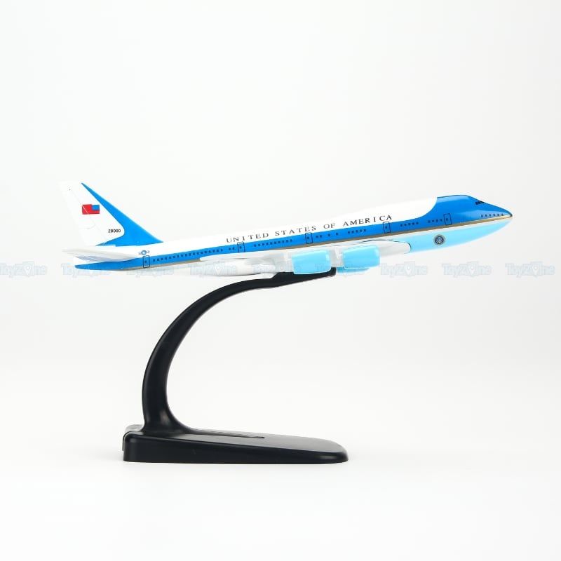 Mô hình máy bay Air Force One Boeing B747 16cm Everfly V&G17