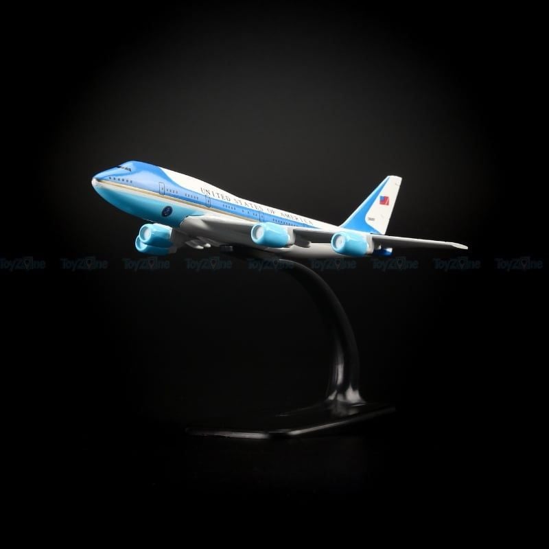 Mô hình máy bay Air Force One Boeing B747 16cm Everfly V&G17