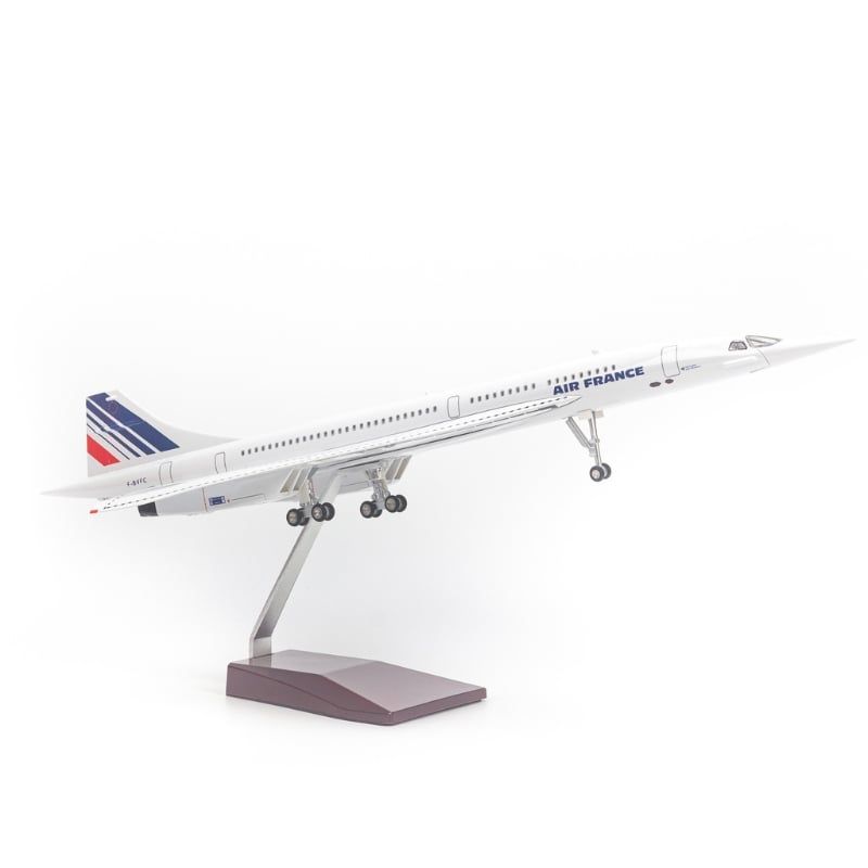 Mô hình máy bay Air France 47cm lắp ráp có đèn Everfly