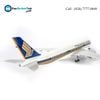  Mô hình máy bay Singapore Airlines 47cm lắp ráp có đèn Everfly 